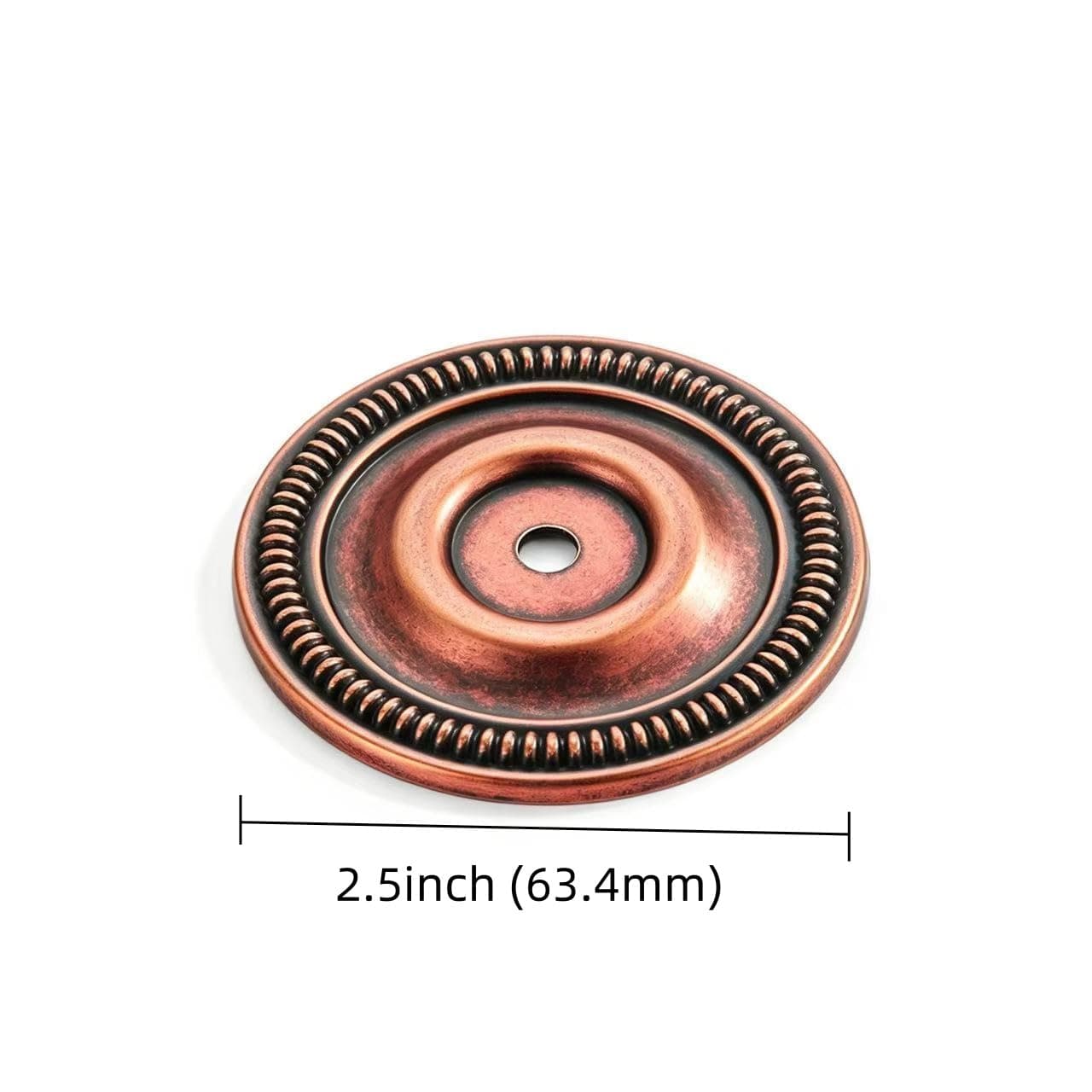 KHTUMEWARE-170305 Antique Copper Cabinet Pulls 2-1-3-inch 2-Pack in Antique Copper — KHTUMEWARE