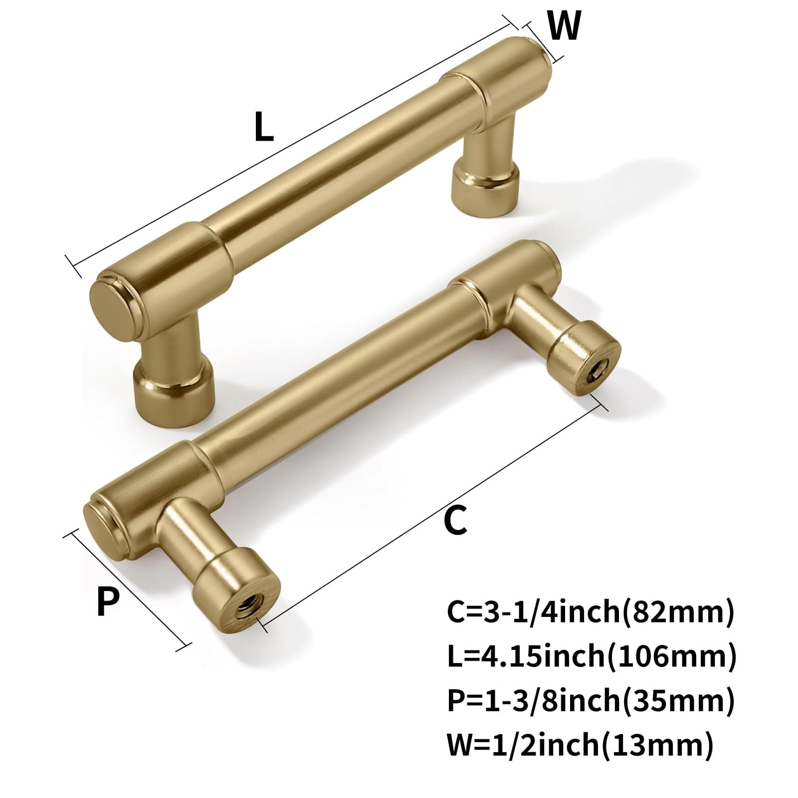 How to measure cabinet pull center‑to‑center spacing