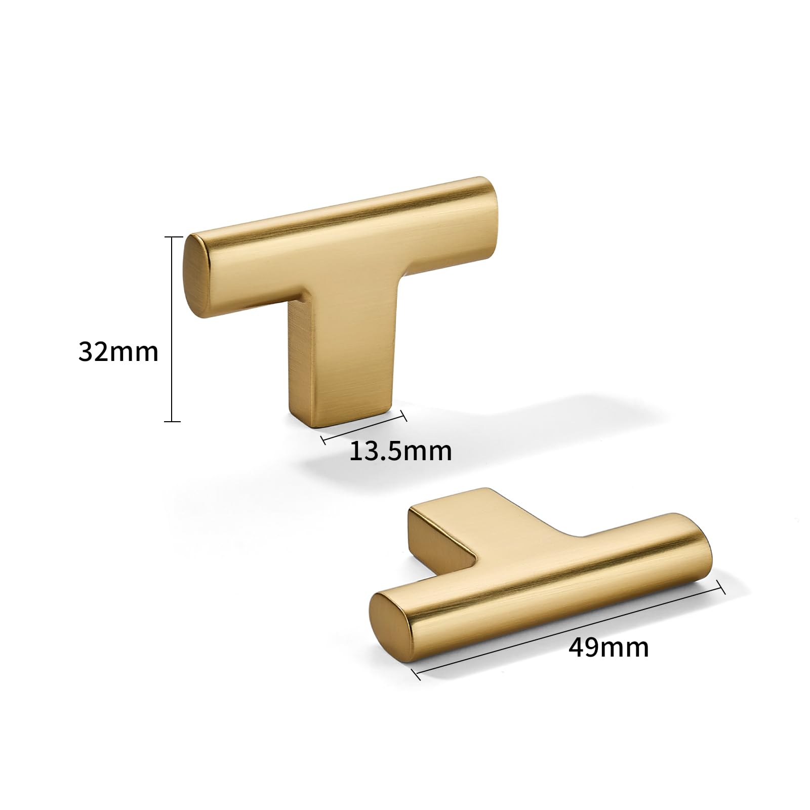 champagne bronze 2 in (50 mm) DIA cabinet knobs product photo