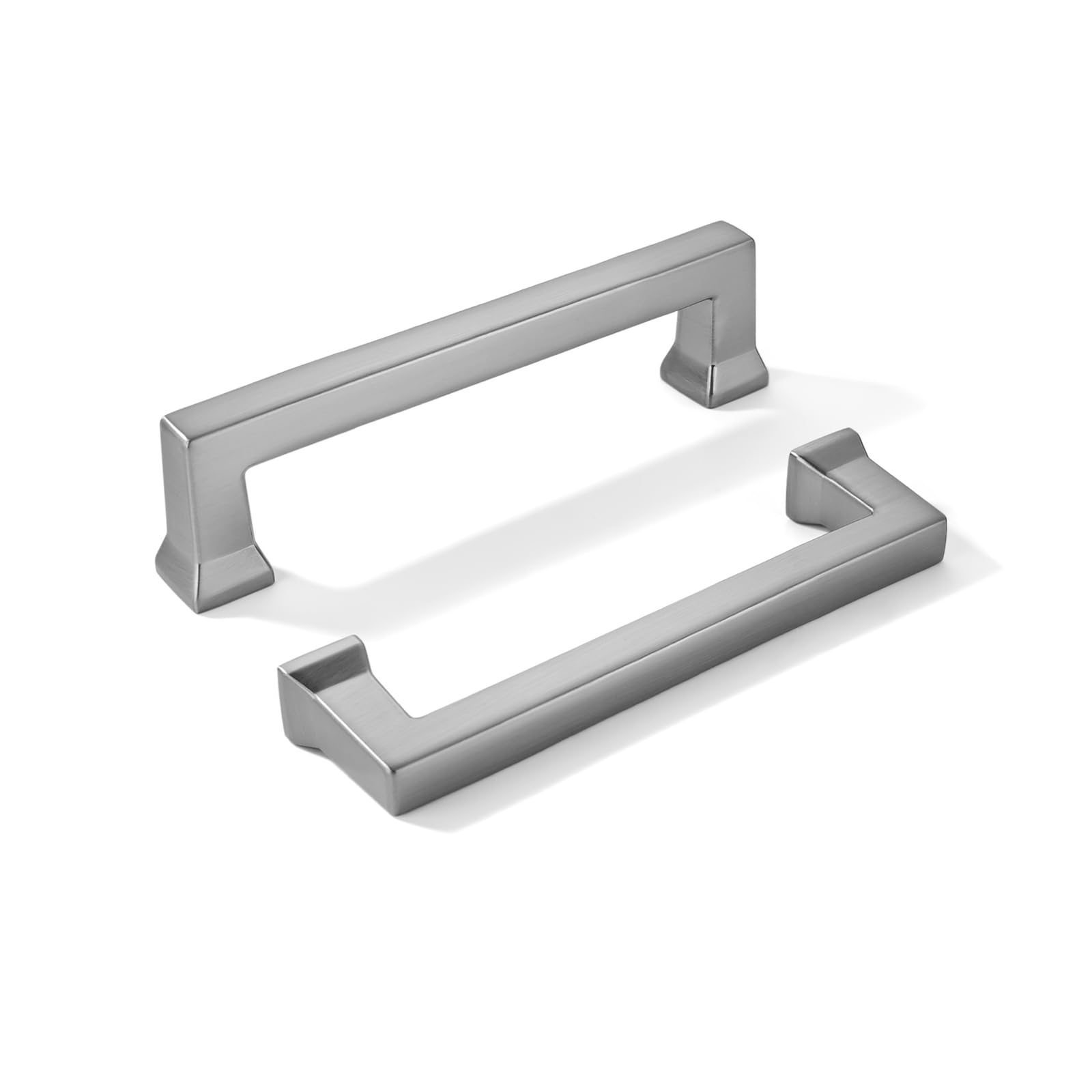 DESIGN414 Brushed Nickel Cabinet Pulls CTC 3 in (76 mm)