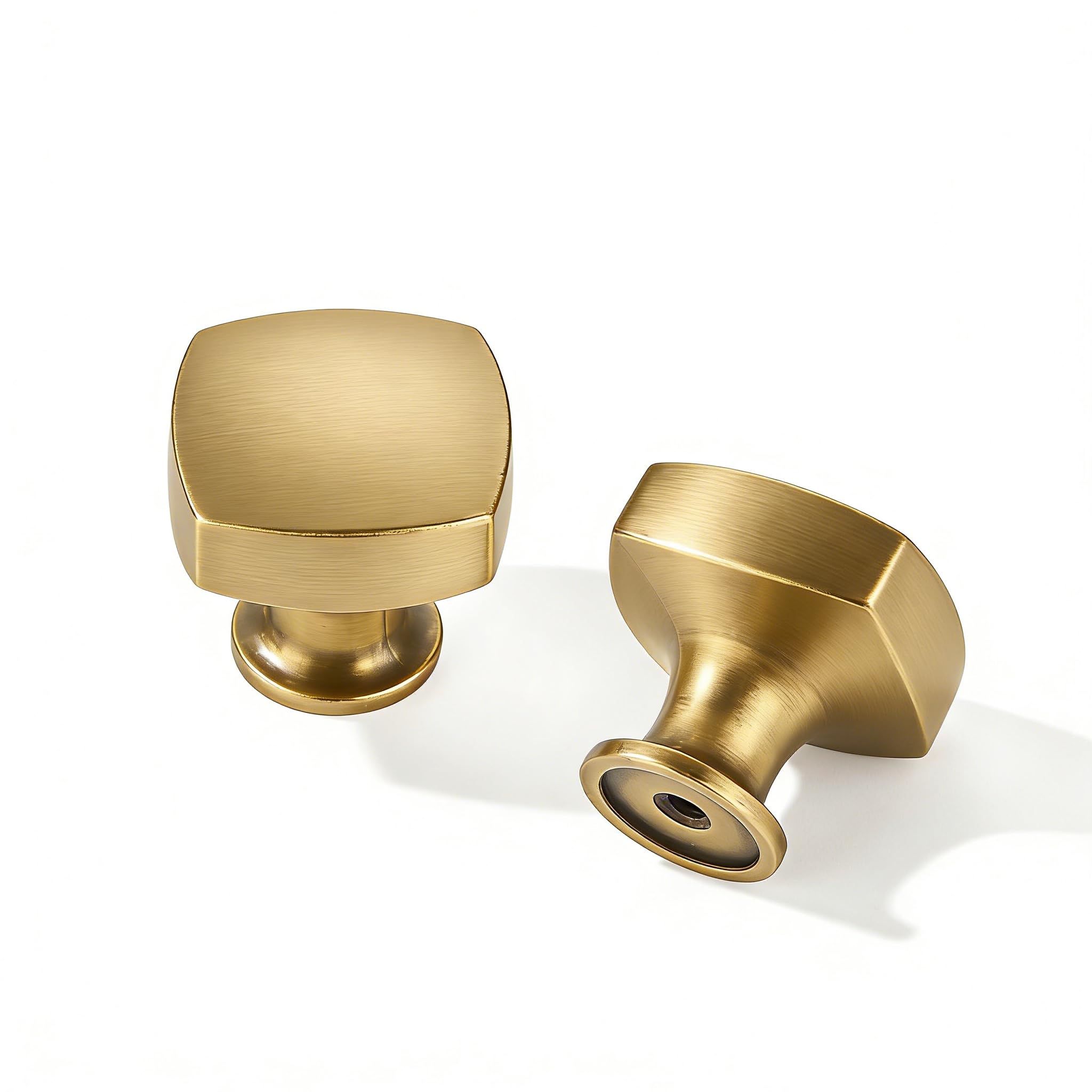 champagne bronze 1-1/4 in (32 mm) DIA cabinet knobs product photo