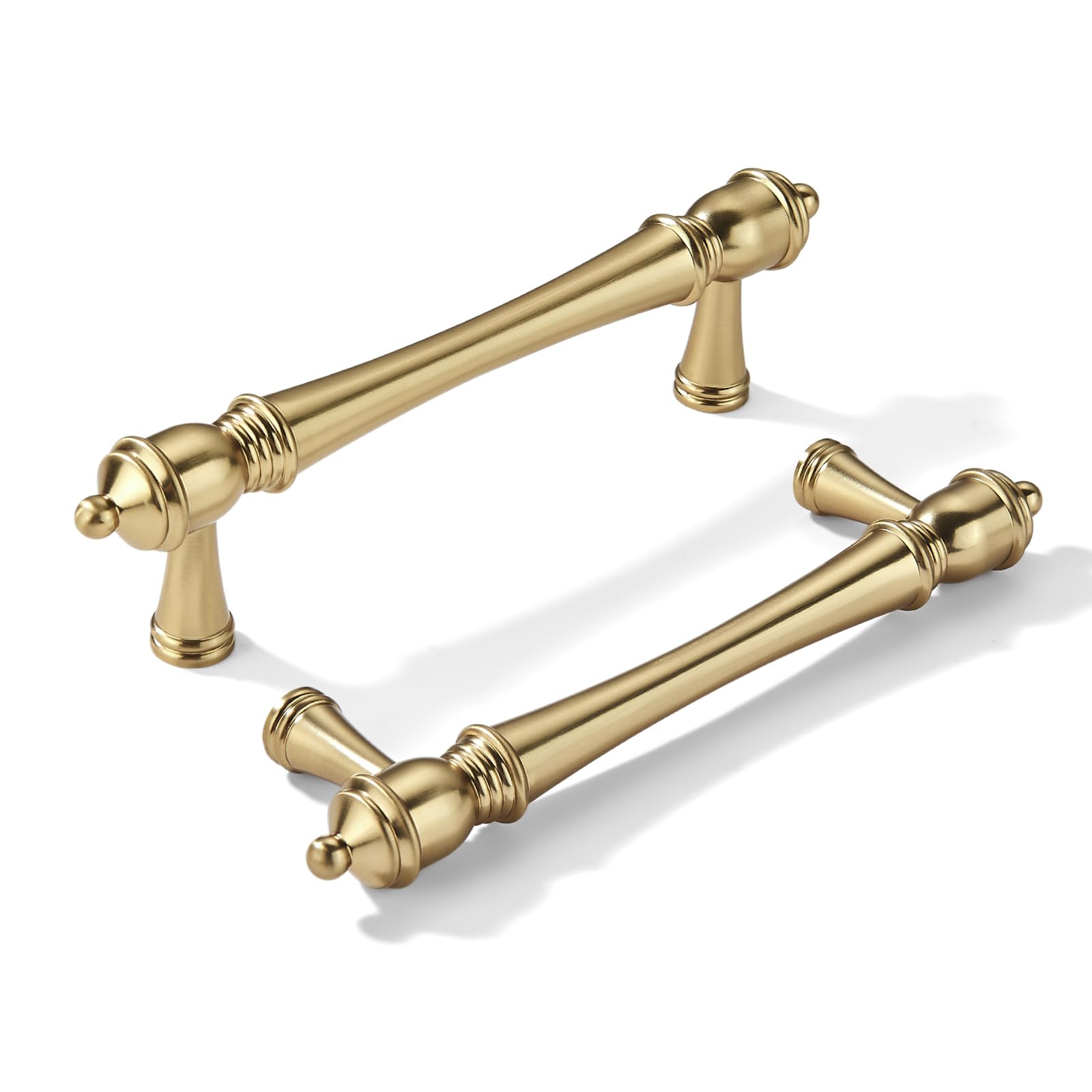 champagne bronze 3 in (76 mm) CTC cabinet pulls product photo
