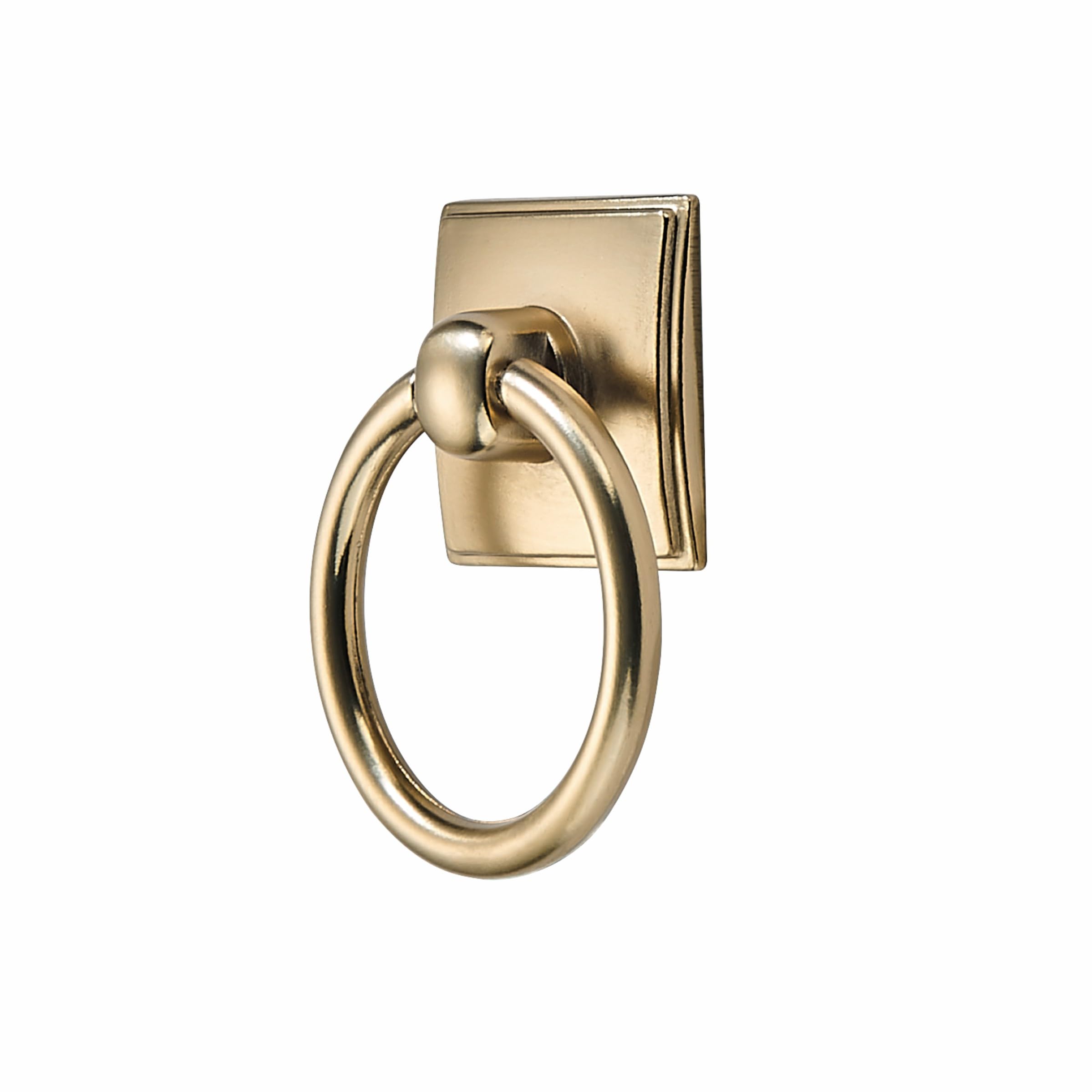 champagne bronze 1-3/8 in (35 mm) DIA cabinet pulls product photo