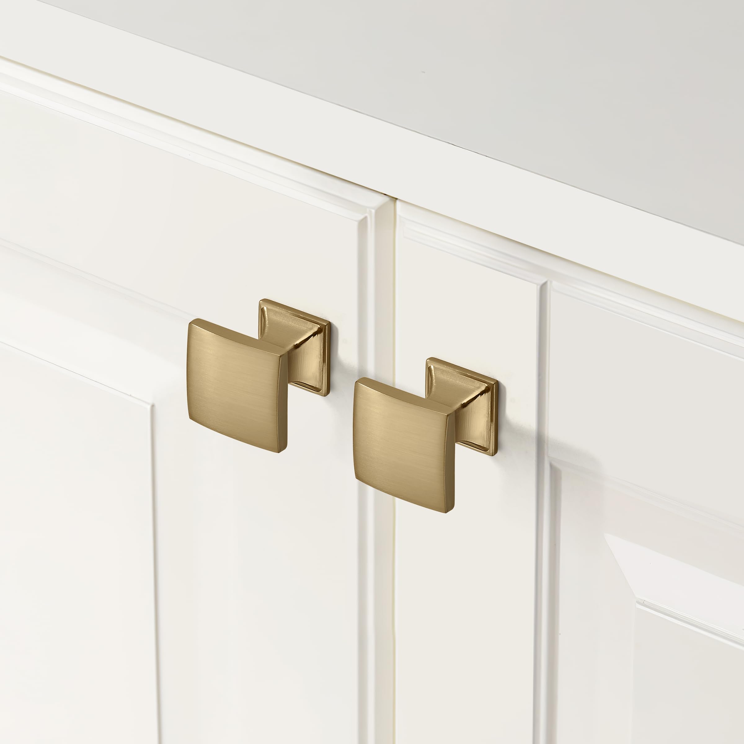 champagne bronze 1 in (25 mm) DIA cabinet knobs product photo