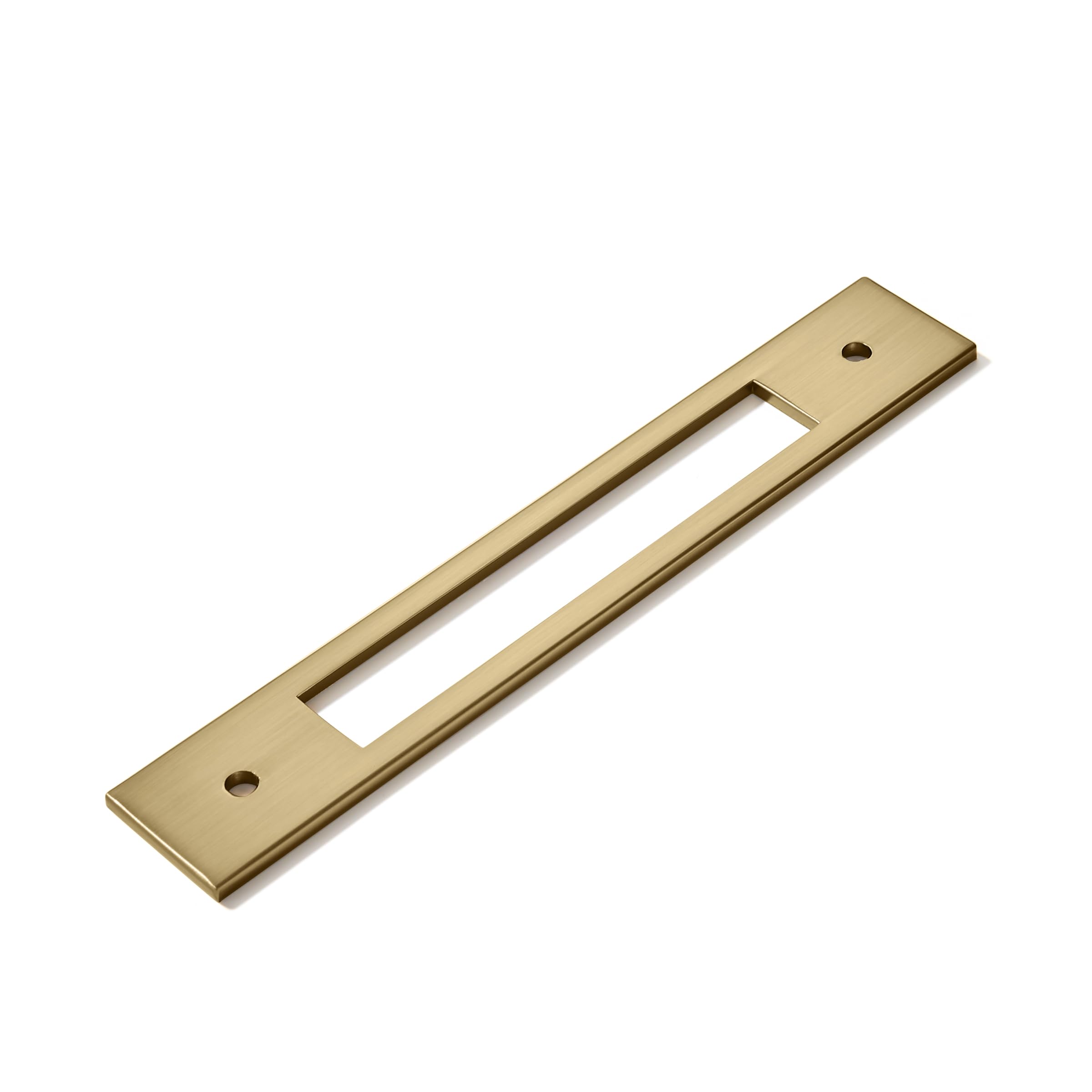 Khtumeware - 152BP Brushed Brass Cabinet Backplates CTC 6 in (152 mm) 5 Pack