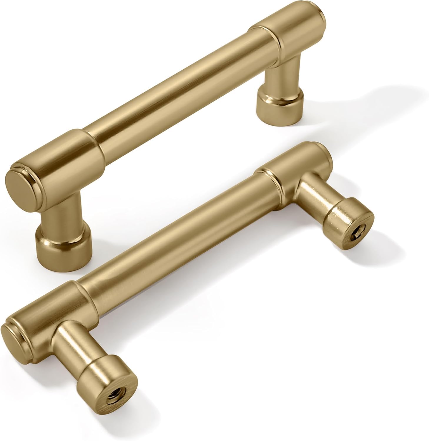 champagne bronze 3-1/4 in (82 mm) CTC cabinet pulls product photo