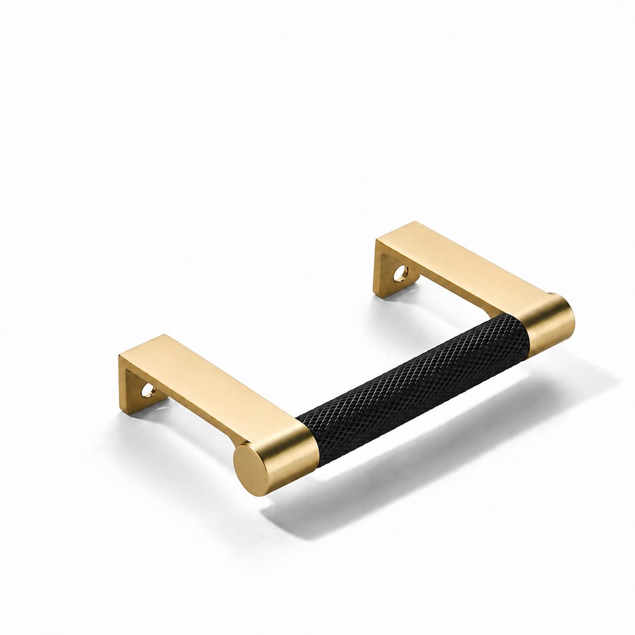 Khtumeware - 3065 Black and Champagne Bronze Cabinet Pulls CTC 4 in (102 mm) 10 Pack