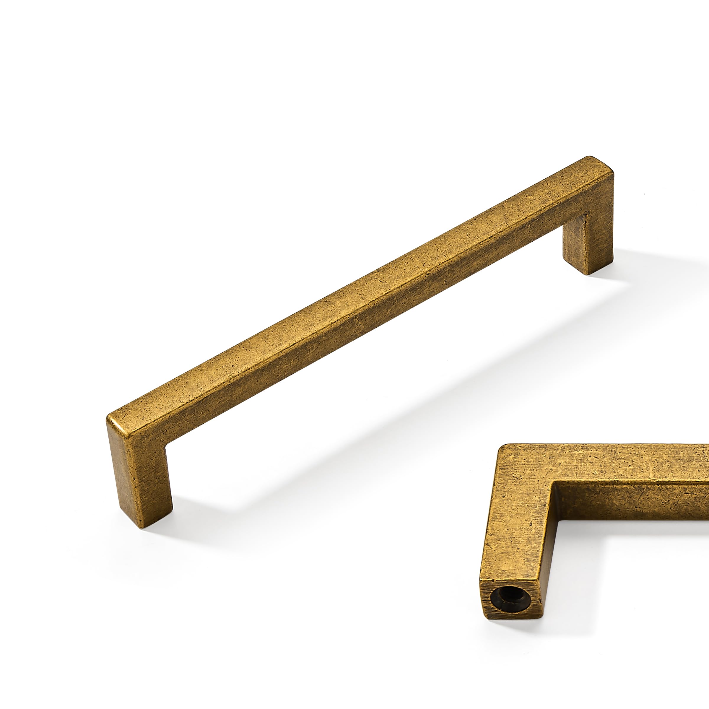 Khtumeware - 80207 Antique English Brass Cabinet Pulls CTC 5 in (128 mm) 10 Pack