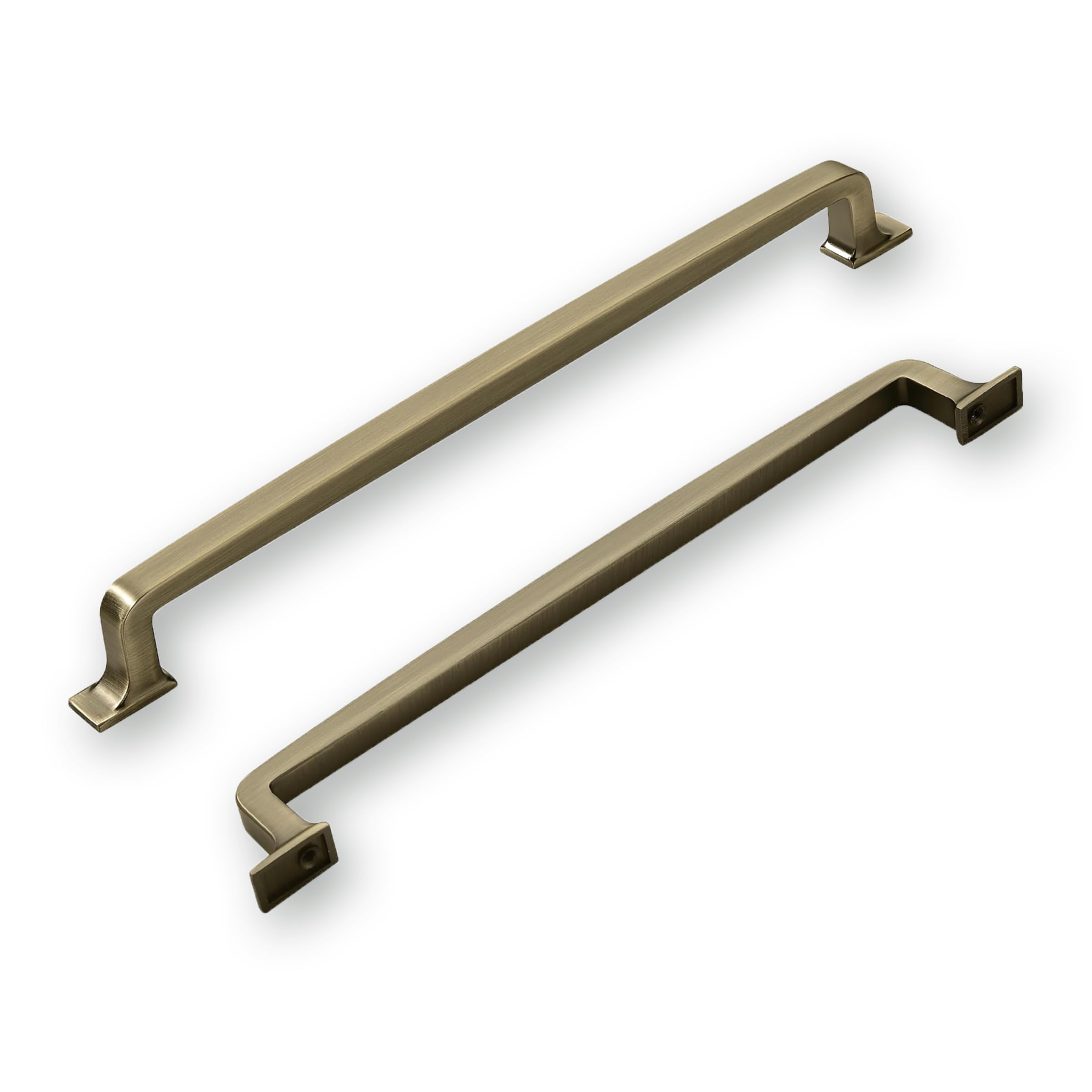 Khtumeware 10 Pack 6-1/4 Inch Kitchen Cabinet Handles Champagne Bronze Cabinet Pulls Warm Brass Drawer Pulls Kitchen Cabinet Hardware Kitchen Handles for Cabinets Cupboard Handles Drawer Handles image