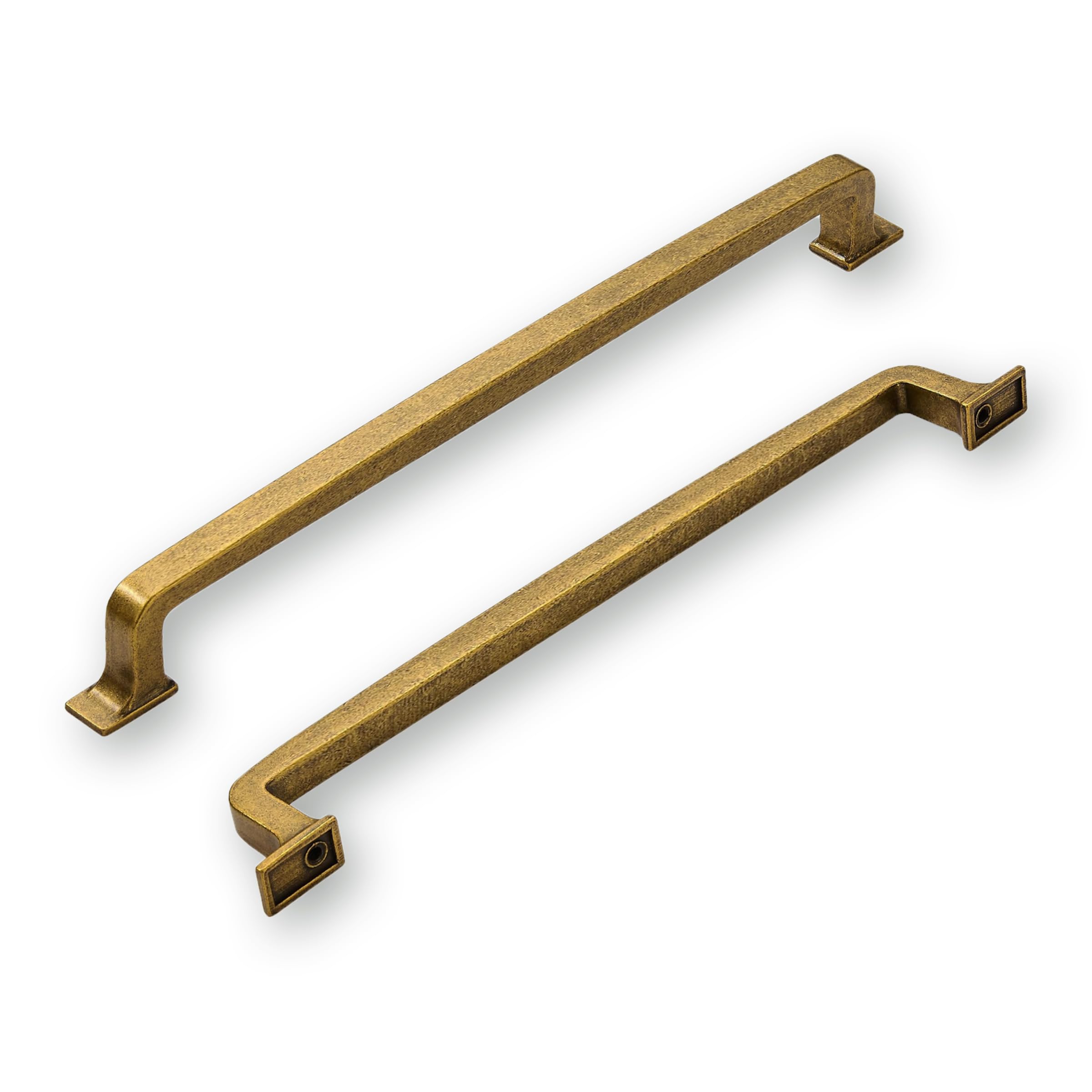 Khtumeware - 80266 Antique English Brass Cabinet Pulls CTC 8 in (203 mm) 10 Pack