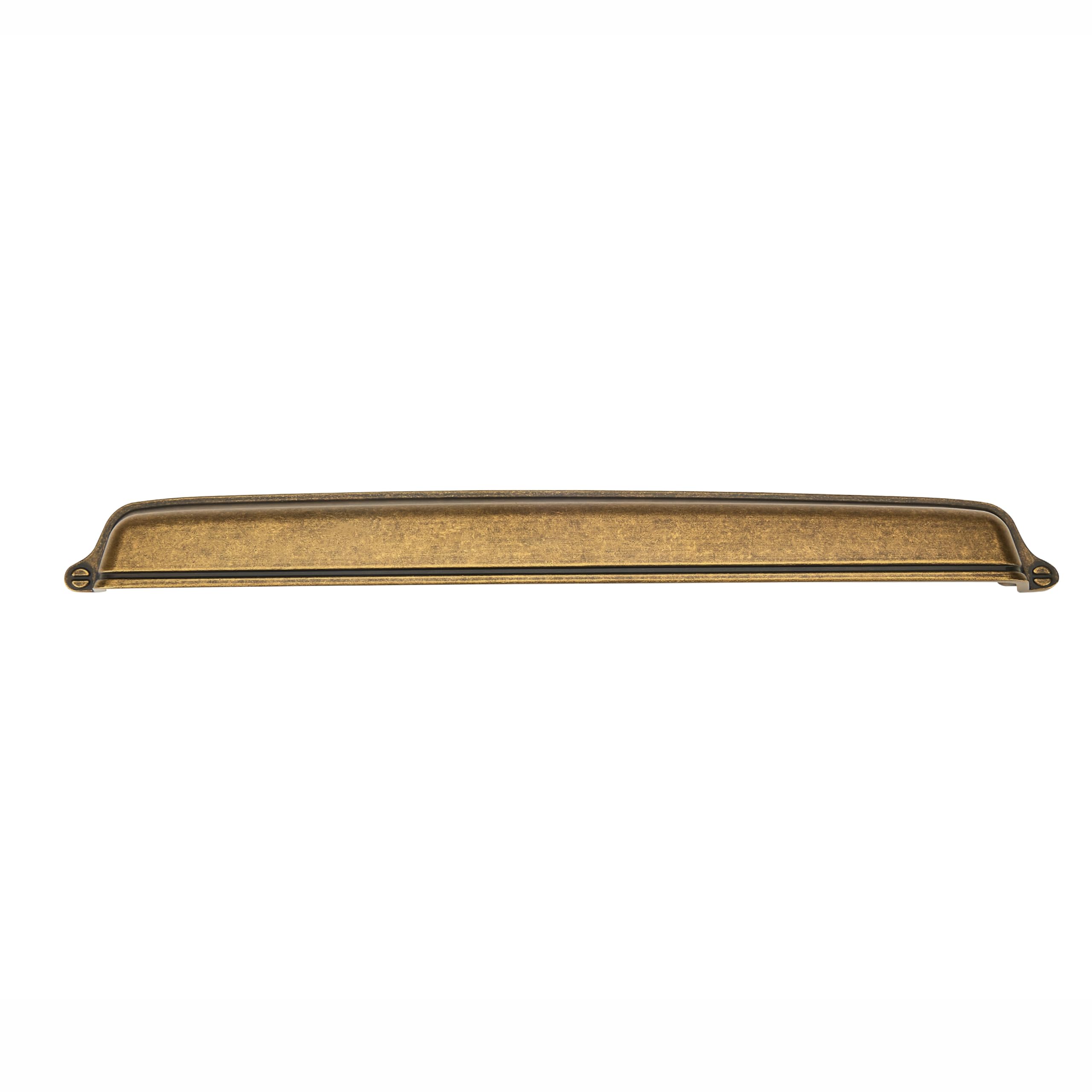 Khtumeware - 80270 Antique English Brass Cabinet Pulls CTC 12 in (305 mm) 2 Pack