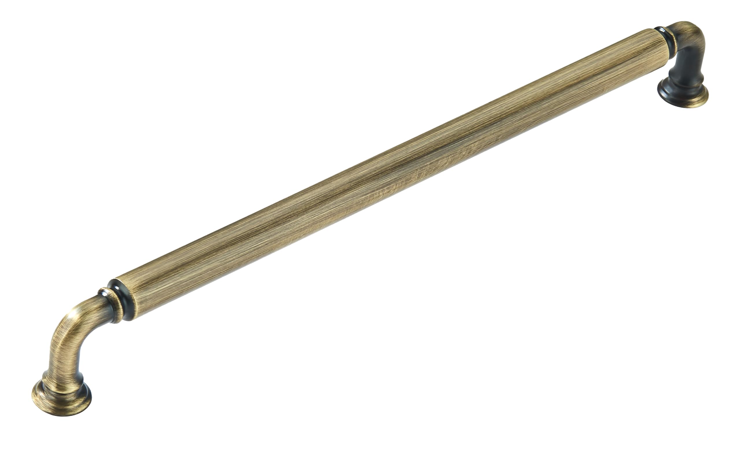 Khtumeware - 80279 Antique English Brass Appliance Pulls CTC 12 in (305 mm)